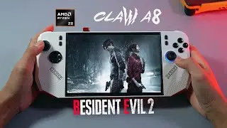 RESIDENT EVIL 2 REMAKE _ MSI Claw A8  | 30W | 1200p Settings | Gameplay | Let's Do it.