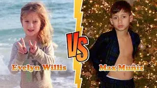 Max Mu&ntilde;iz VS Evelyn Willis (Bruce Willis's Daughter) Transformation ★ From 00 To 2022
