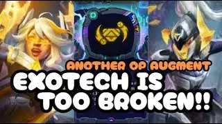 TRIAL RUN! Yet another BROKEN Exotech augment that I insta clicked! TFT Set 14.1 | Best TFT Comps