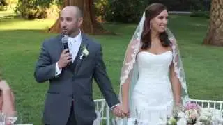 Andrea and Brian  McCarthy Our Wedding Empire Mine Park