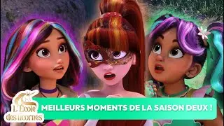 Moments incroyables de la Saison 2 de l'École des licornes | Dessins animés pour enfants