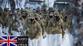 NATO|| British Royal Marines conduct winter warfare training in Norway