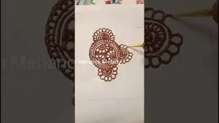 How To Draw Mehandi Design|Mehandi Design Kaise Lagaye #mehndi #mehndidesign #mehndiart #viralvideo 