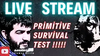 Live Primitive Cooking &ndash; First Fire, Wild Vibes, and Dog Reactions! - Live Stream