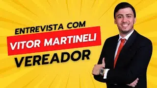 ENTREVISTA COM VEREADOR VITOR MARTINELI FALANDO SOBRE O PROJETO APROVADO PARA FAZER CONVÊNIO