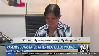 EXCLUSIVE: Grieving parents open up to CBS46 about losing 2 children in car accident