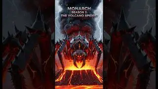 Leaked! New Monster Revealed in Monarch Season 2: The Volcano Spider? #kingkong#hulk #godzilla