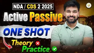 NDA 2 2025 | Active Passive | English for NDA | Anuj Sir | #dreamerseduhub