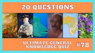 General Knowledge Quiz | Expand Your Mind! | Trivia | #78