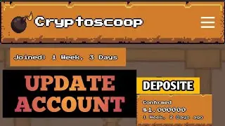 Update Akun Cryptoscoop selama 10 hari bermain ,. Semoga bertahan lama ,. Jujur nih game Ok banget