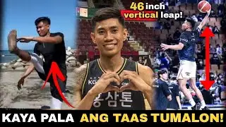 Ito pala ang Sikreto ni Rhenz Abando!! | Sinukat ng Korean TV Network Ang Vertical Leap ni Rhenz.