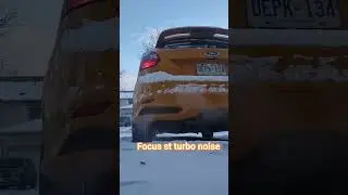 focus st exhaust and turbo noise #turbo #cars #fordfocus