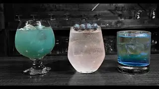 Easy Blue Cocktails for #TEAMSEAS | Booze On The Rocks