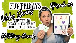 VIPKid Rewards - Activities to Engage and Encourage Online ESL Students: Matching Memory Games