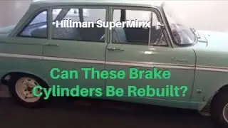 Can the rear brake cylinders be rebuilt on the Hillman Superminx or are they too far gone??
