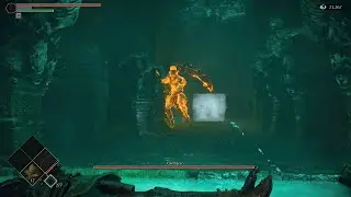 Demon's Souls bow only, old hero fight.