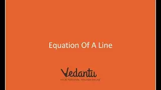 Chapter 14 - Equation Of A Line - Question-1