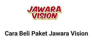 Cara Beli Paket Jawara Vision 
