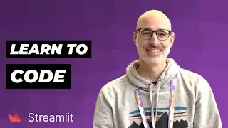 Learning to code with Streamlit