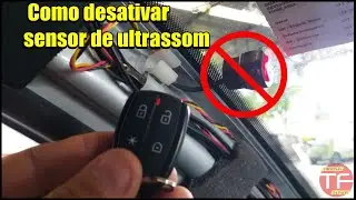 Como desativar o sensor de ultrassom do alarme