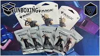 Unboxing 8 Magic the Gathering: Final Fantasy Booster Packs