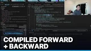 how torch compile invokes forwards and backwards