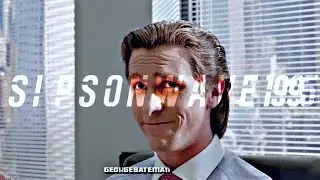S I M P S O N W A V E 1995 (American Psycho) (Music Video)