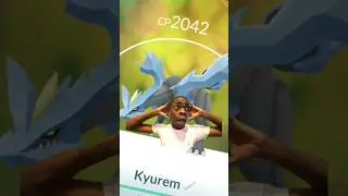🔥💯 I Just Caught a 100% Kyurem&hellip; This NEVER Happens 😱❄️)#pokemongo #gbl #parthivplayz #raid