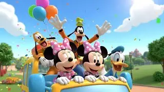 Mickey Mouse and Friends&rsquo; Fun Bus Adventure in the Park!