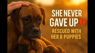 Abandoned Mother Dog Rescued With Her 8 Puppies | Heartwarming Paw Angel Rescue Story