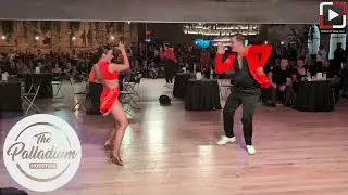 Tanya y Micah performing at Palladium Salsa Social Houston