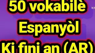 Espanyòl an kreyol