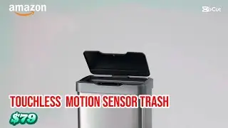 Best Touchless Motion Sensor Trash Can 2025 &ndash; Smart & Hygienic Waste Bin for Home!