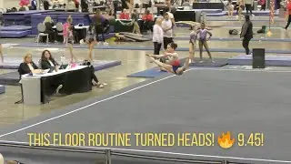 This Floor Routine Turned Heads! 🔥 9.45!