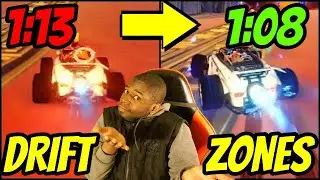 No Drift Vs. Drift - Disney Speedstorm