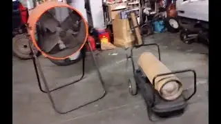 Another way to heat your shop or garage up faster