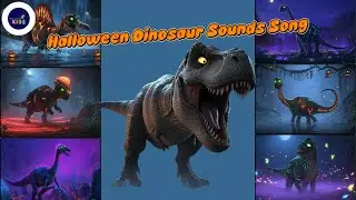 Halloween Dinosaur Sounds Song 26TH1025 | Learn Dinosaurs Names for Kids | Nursery Rhyme! #abcdsong