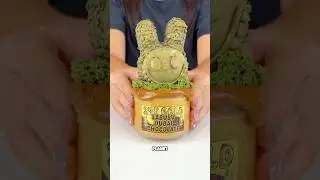 Dubai Chocolate Labubu SLIME?!