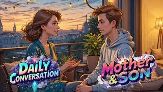 🏠 Daily English Conversation: Mom Gives Life Advice to Teenager | English Practice 👩&zwj;👦