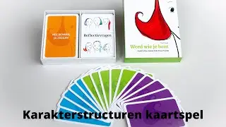 Speluitleg Karakterstructuren Kaartspel