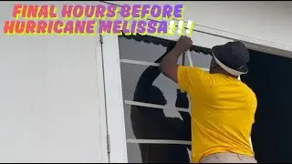 Final Hours B4 Hurricane Melissa Make Landfall!!!!!