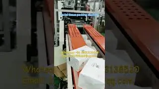 automatic facial tissue packaging machine  #machine #tissuepackingmachine #factory