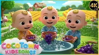 New Johny&rsquo;s Grape Farm Song 🍇🌿 | Fun Fruit Picking Song for Kids