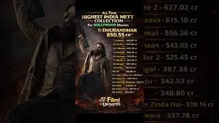 ALL-TIME HIGHEST INDIA NETT COLLECTION 🔥Bollywood Box Office Ka Naya Itihaas 🇮🇳