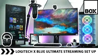 The Ultimate Gaming/Streaming Set Up in 2022 | Logitech & Blue Microphones