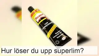 ## L&ouml;s superlim & silikatmortel: Tips f&ouml;r borttagning