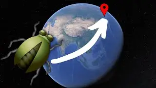 OMG! Found Giant Bug on Google Earth