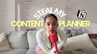 Content Calendar Notion + get template 📅🎬 how to use notion for content creators!