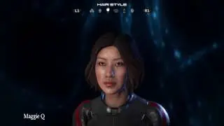 Mass Effect: Andromeda - Character Creation of Asian Sara Ryder
