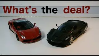 1:18 Scale: Bburago Signature vs. Hotwheels Comparison